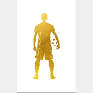 Soccer Player Posters and Art